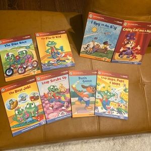 📚 8 Pack Leap Frog Books with Reading Pen & Charger 📚